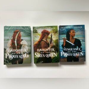 Daughter of the Pirate King Triology Sprayed Edges Hardcover